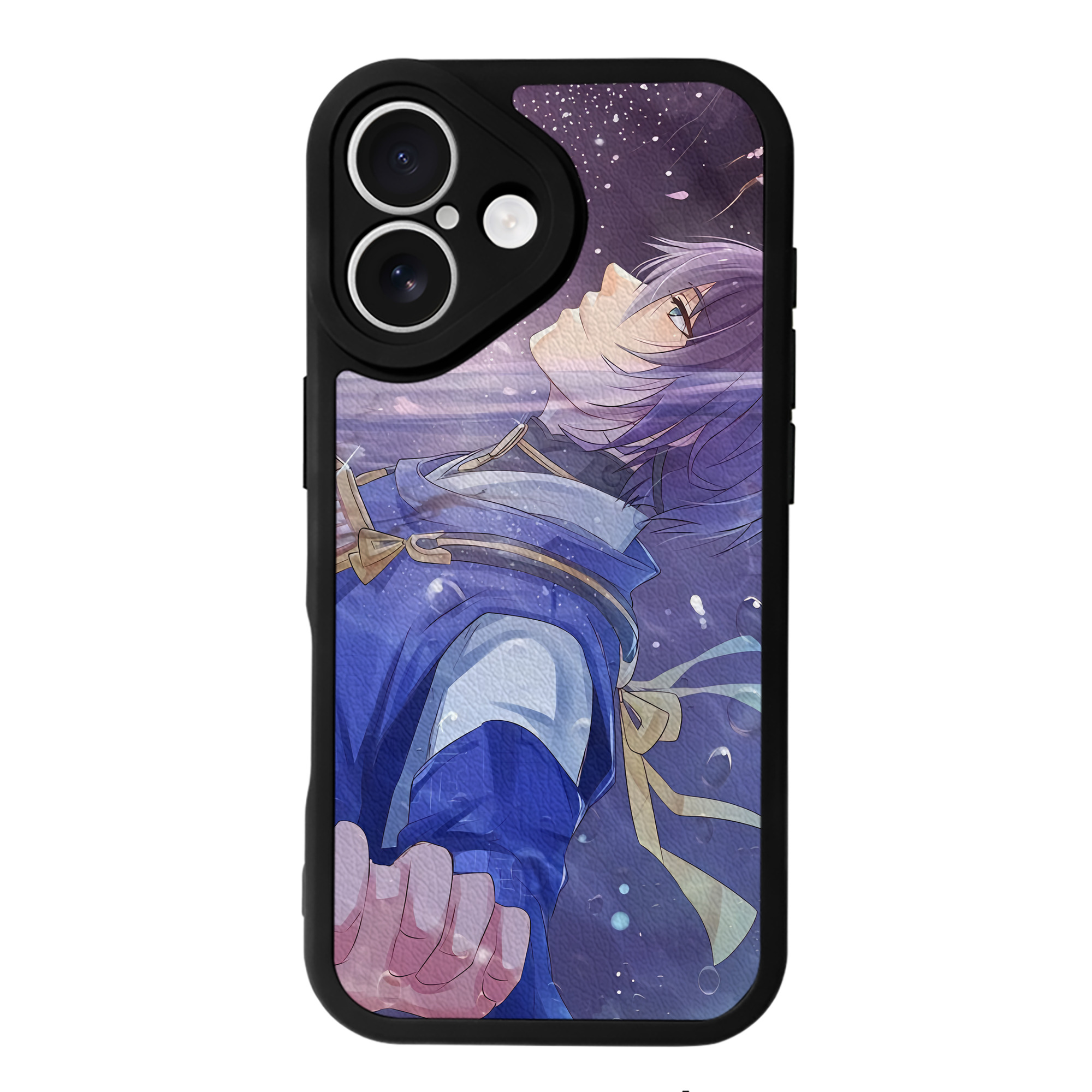 （画像用） 刀剣乱舞 Touken Ranbu 【iPhone 16シリーズ対応】シリコンスマホケース（レザー調） 材質：シリコン